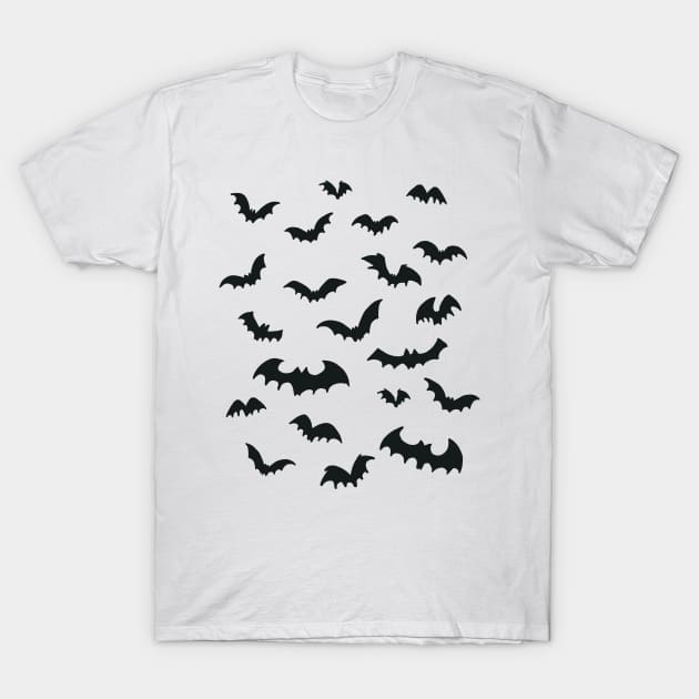 Bats Everywhere! T-Shirt by SWON Design